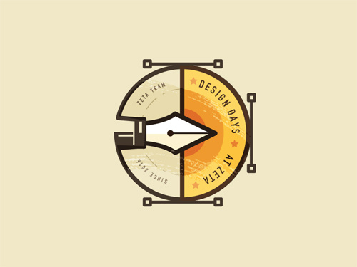 【郑州UI设计培训】一组超赞的徽章风格LOGO设计